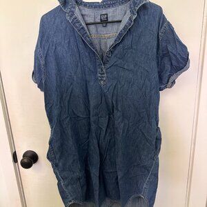 Denim shirt dress GAP